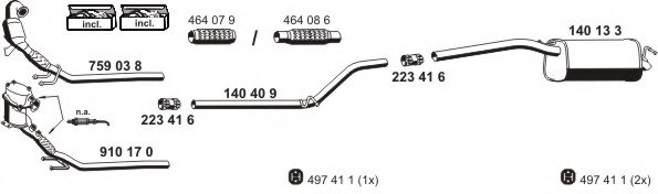 ERNST 071298 Exhaust System